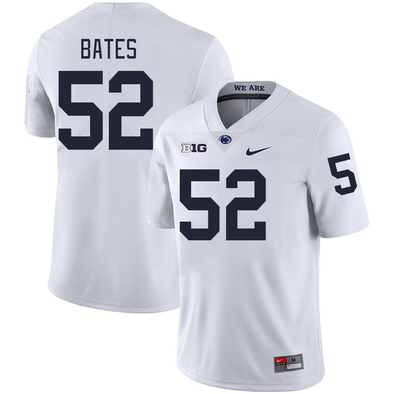 Penn State Nittany Lions #52 Ryan Bates College Football Jerseys Stitched Sale-White